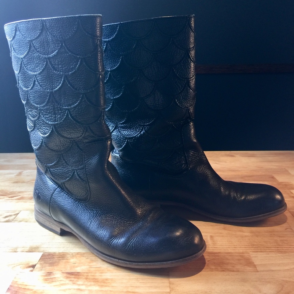 Lucky Brand Boots-Black, 8.5 - Picture 2 of 9